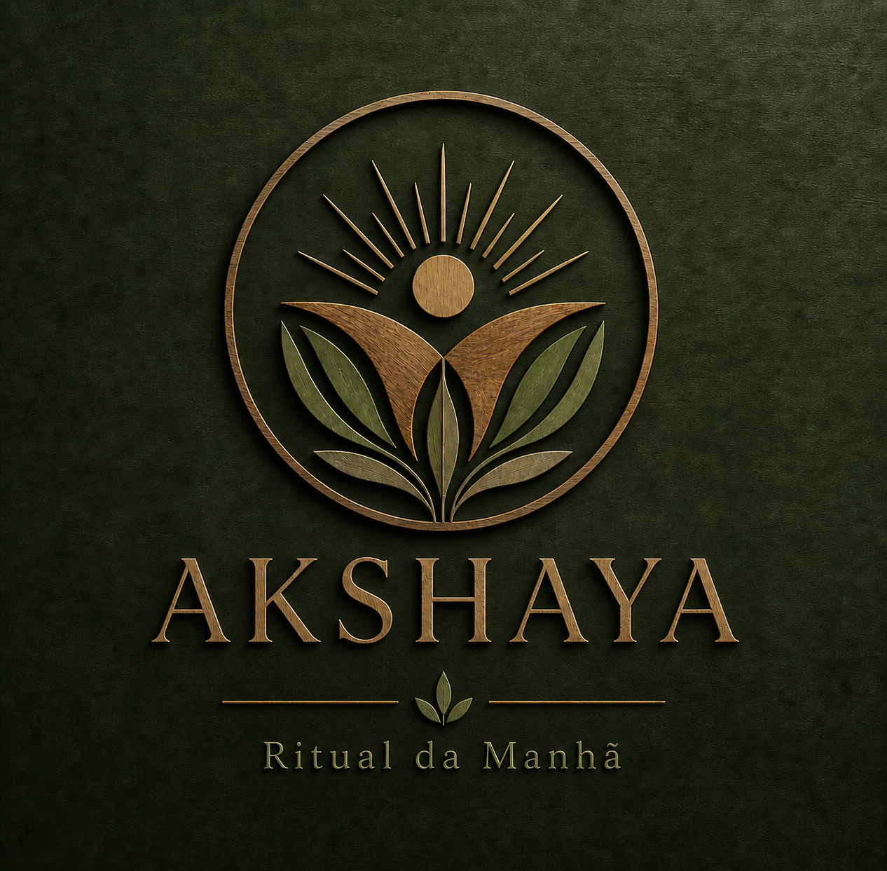 Logo Akshaya Ritual da Manhã